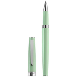Roller Montegrappa Armonia din rasina menta neo cu finisaj din otel inoxidabil