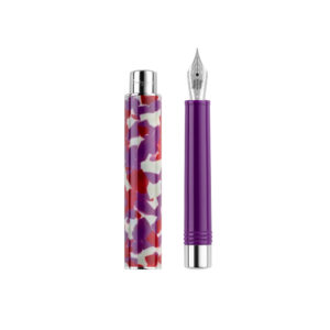 Stilou Montegrappa Gnomo Obsession Midnight cu rasina mov