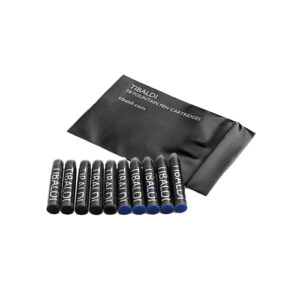 Cartuse cerneala Tibaldi 5 buc albastru si 5 buc negru