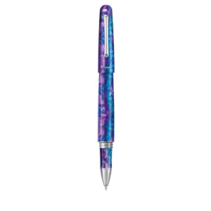 Montegrappa Elmo Roller Fantasy Blooms Blue Cross Gentian