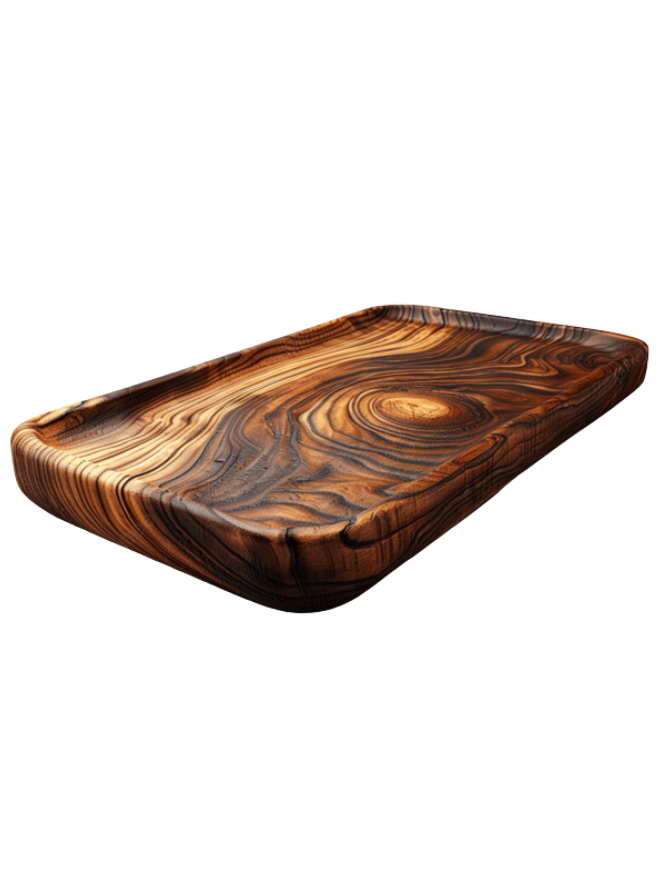 Tăvi de lemn premium – tăvi elegante din lemn natural, ideale pentru servire și decor